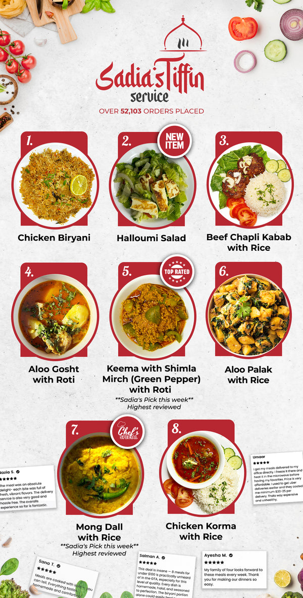 MIX AND MATCH 6 MEAL PLAN