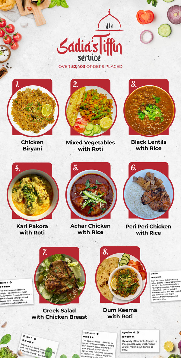 MIX AND MATCH 6 MEAL PLAN