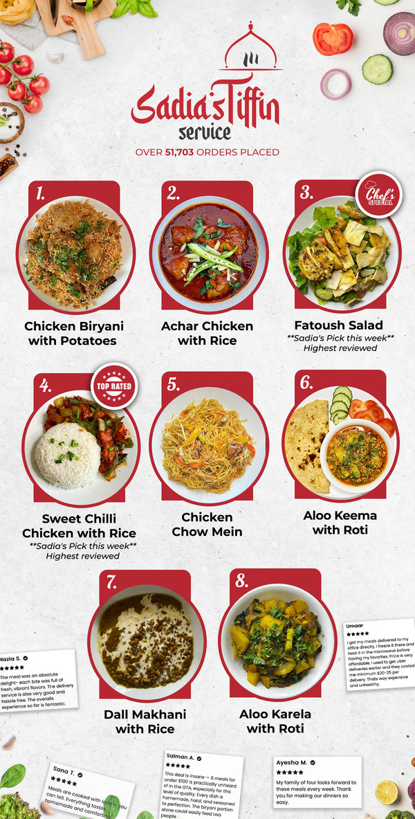 MIX AND MATCH 6 MEAL PLAN