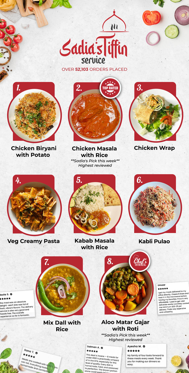 FREE DELIVERY - 6 MEALS PLAN - USE CODE STSDELIVERS