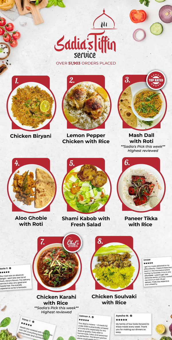 MIX AND MATCH 6 MEAL PLAN