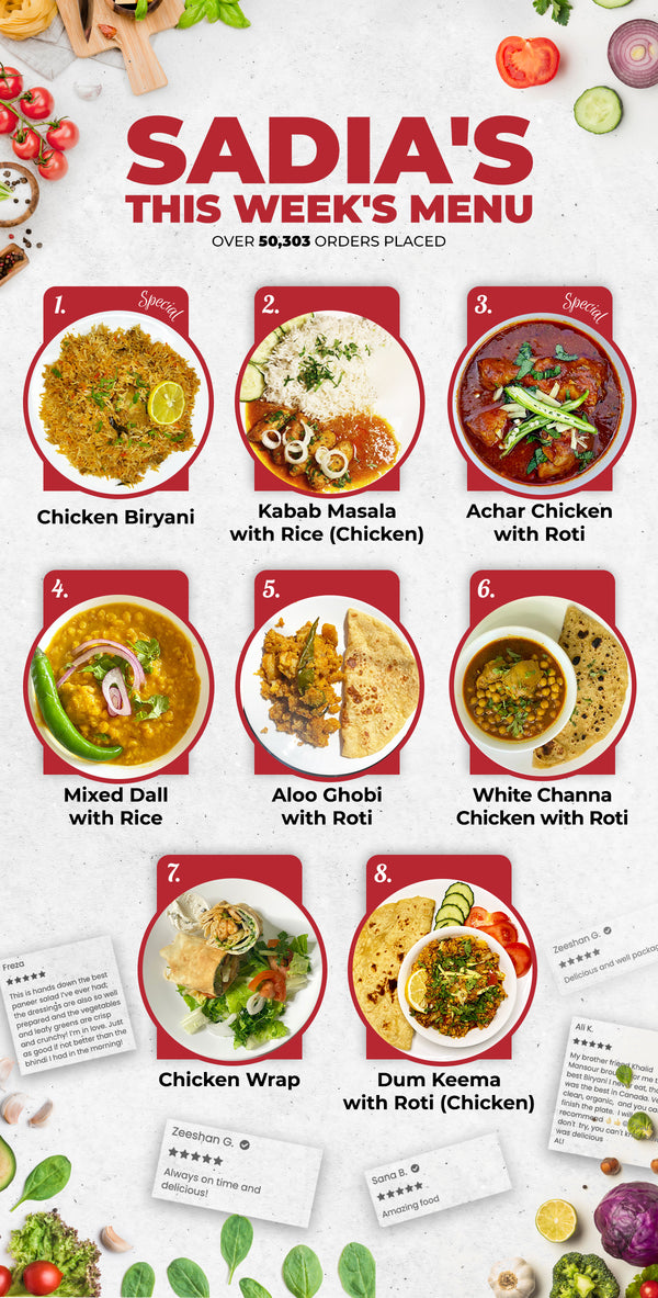 MIX AND MATCH 6 MEAL PLAN