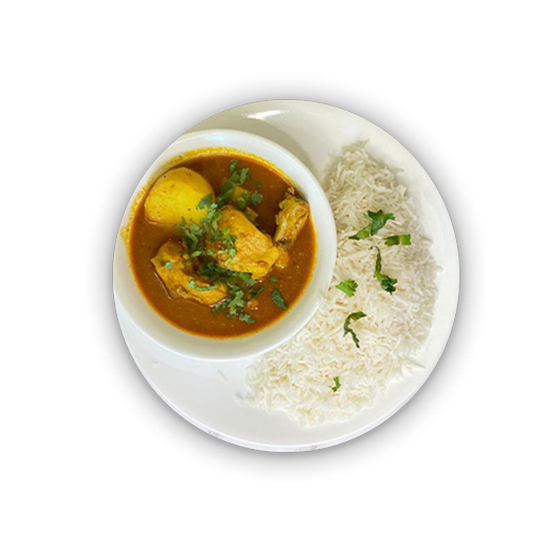 Aloo Chicken Rice