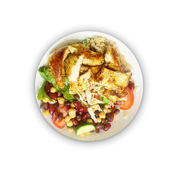 Beans Salad with Chicken Breast