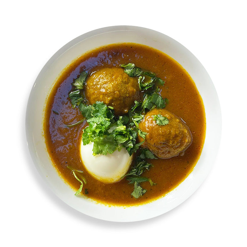 Kofta with Egg & Rice