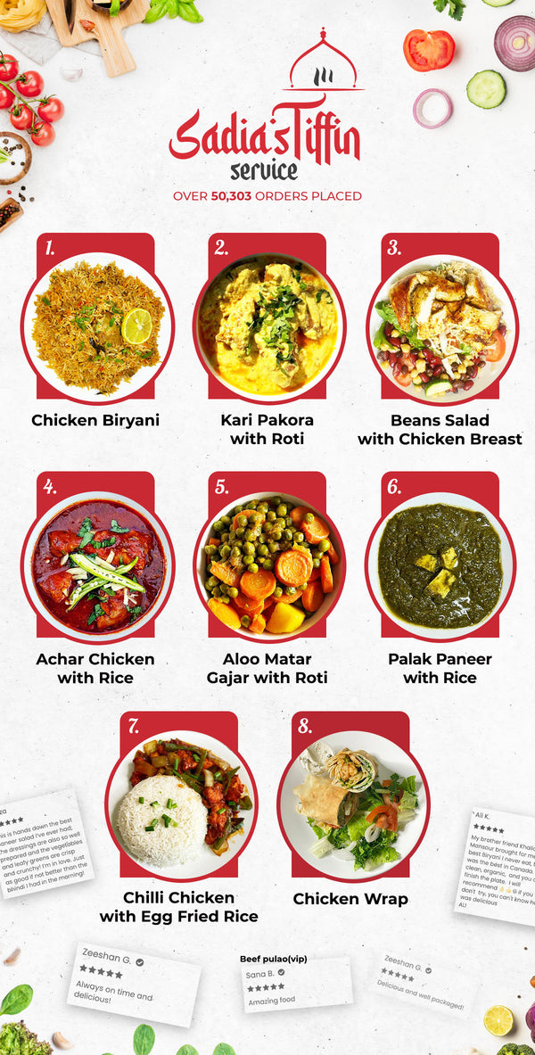 MIX AND MATCH 6 MEAL PLAN