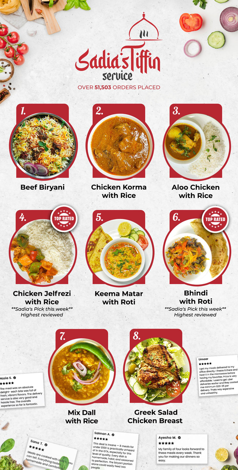 FREE DELIVERY - 6 MEALS PLAN - USE CODE STSDELIVERS