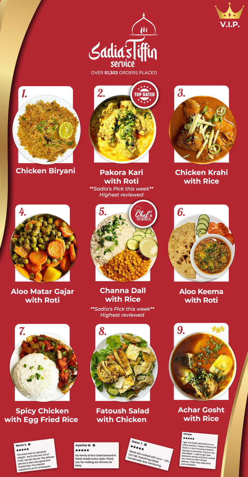 6 MEAL (VIP CUSTOMERS ONLY)